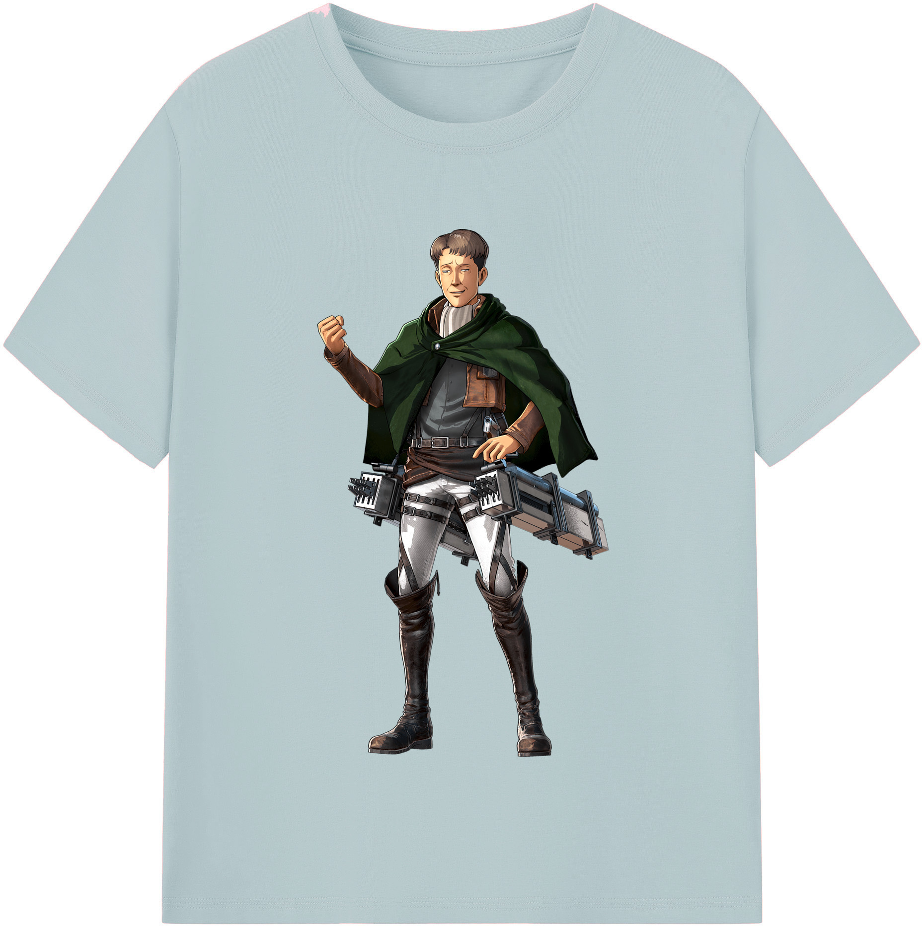 （画像用） 進撃の巨人 Attack on Titan 綿100％半袖Tシャツ（フロントプリント）